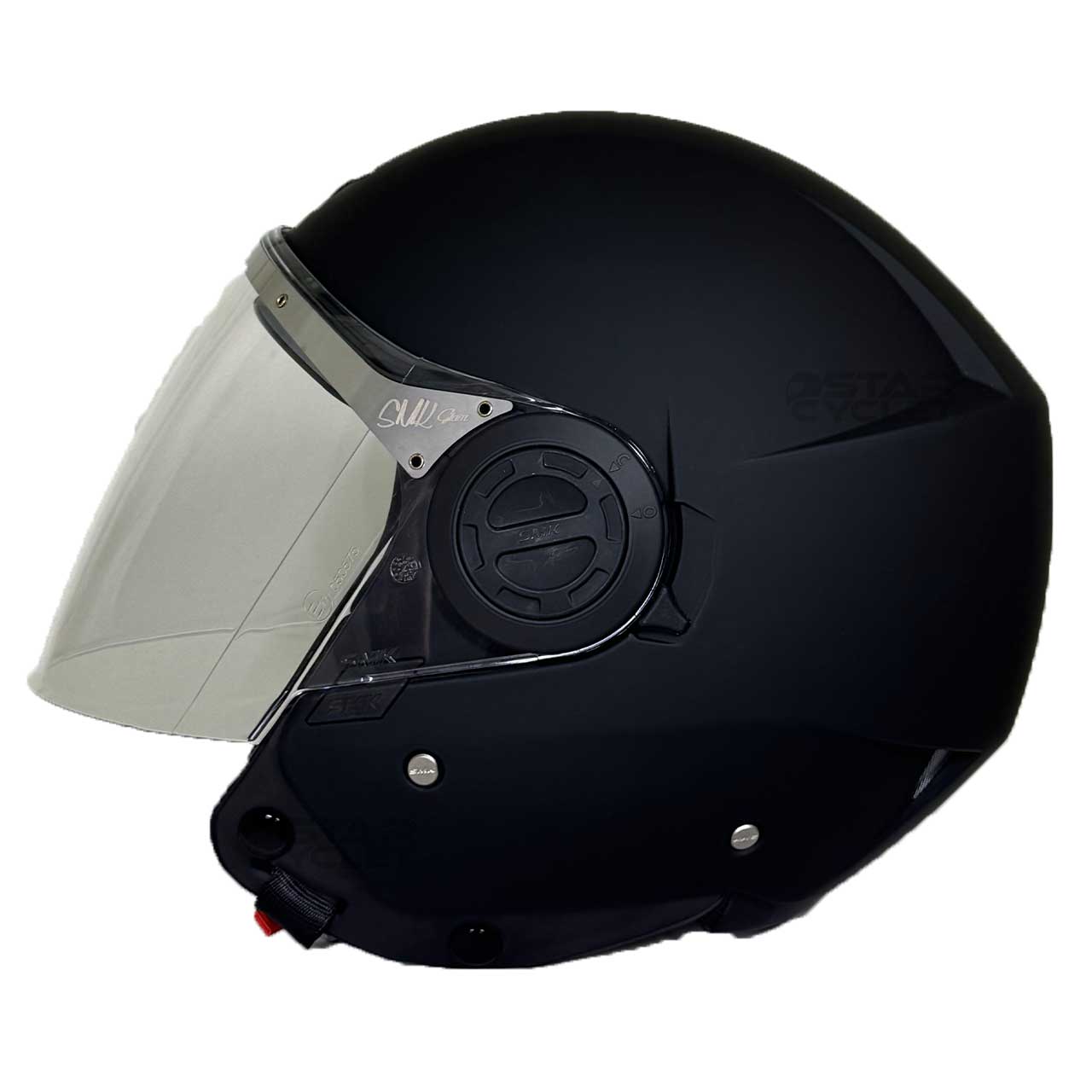 طلق کلاه کاسکت بدون فک SMK SWING مدل UNICOLOUR (MA200)