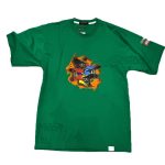 عکس تیشرت آستین کوتاه طرح کراس مدل GREEN01