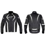 عکس کاپشن موتور سواری آلپین استار مدل WHITE 1