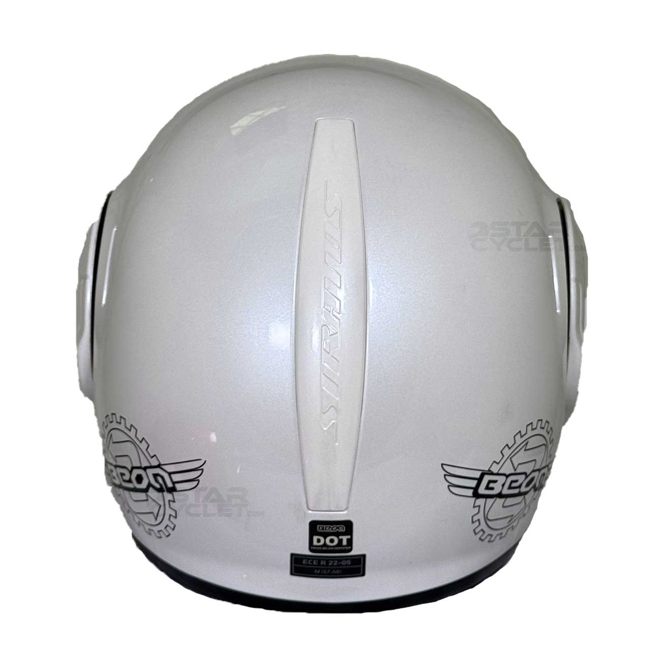 عکس کلاه کاسکت فول متحرک BEON مدل 707-SKULL