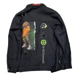 عکس کت موتورسواری طرح جین مدل MONSTER