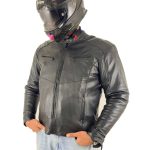 جنس کاپشن چرم موتور سواری مدل ALWAYS-102