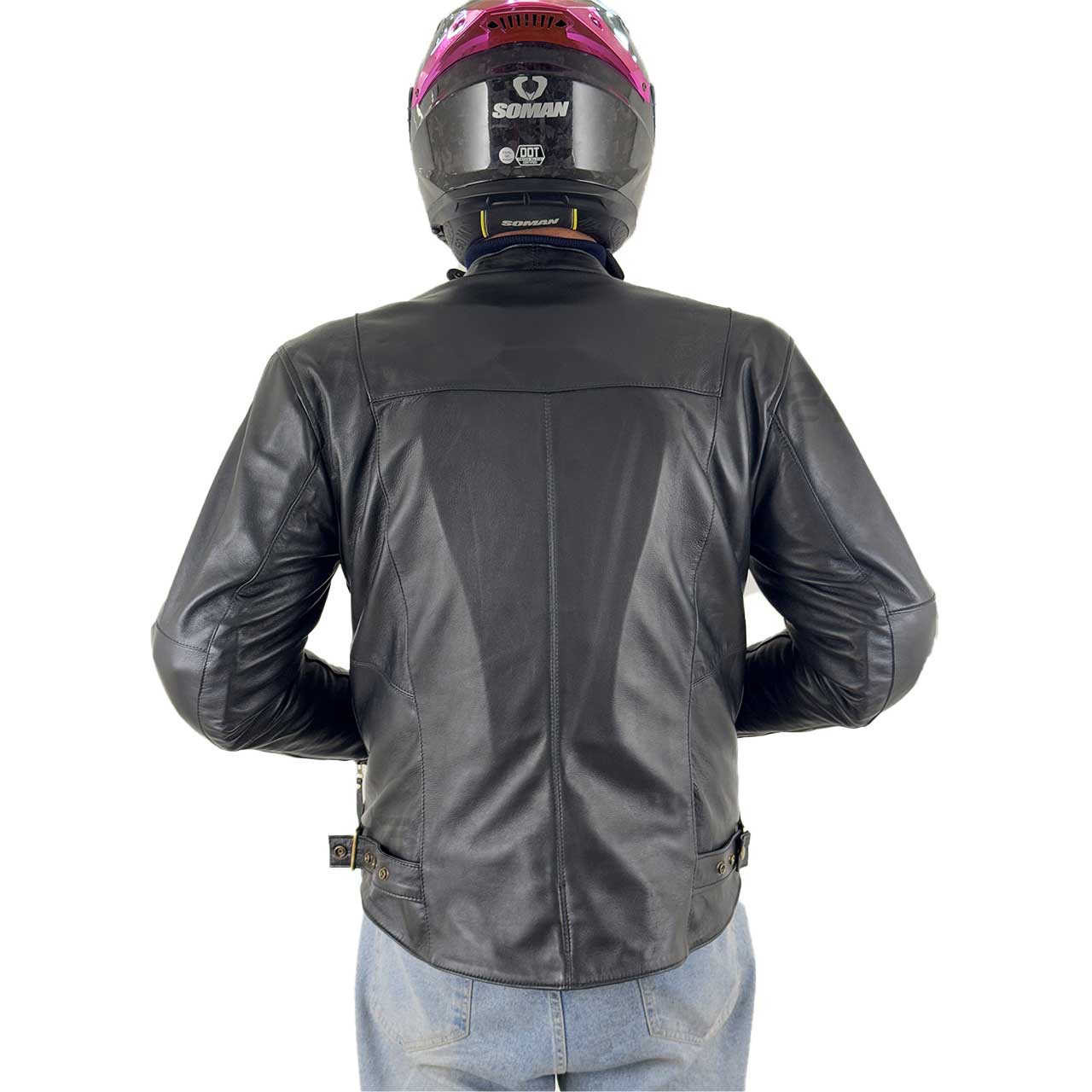 عکس کاپشن چرم موتور سواری مدل ALWAYS-102