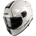عکس کلاه کاسکت AXXIS مدل HAWK SHELL-GLOSS WHITE