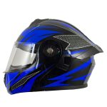 خرید کلاه کاسکت فک متحرک IBK مدل FM BLU