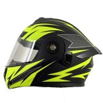 خرید کلاه کاسکت فک متحرک IBK مدل FM YLW