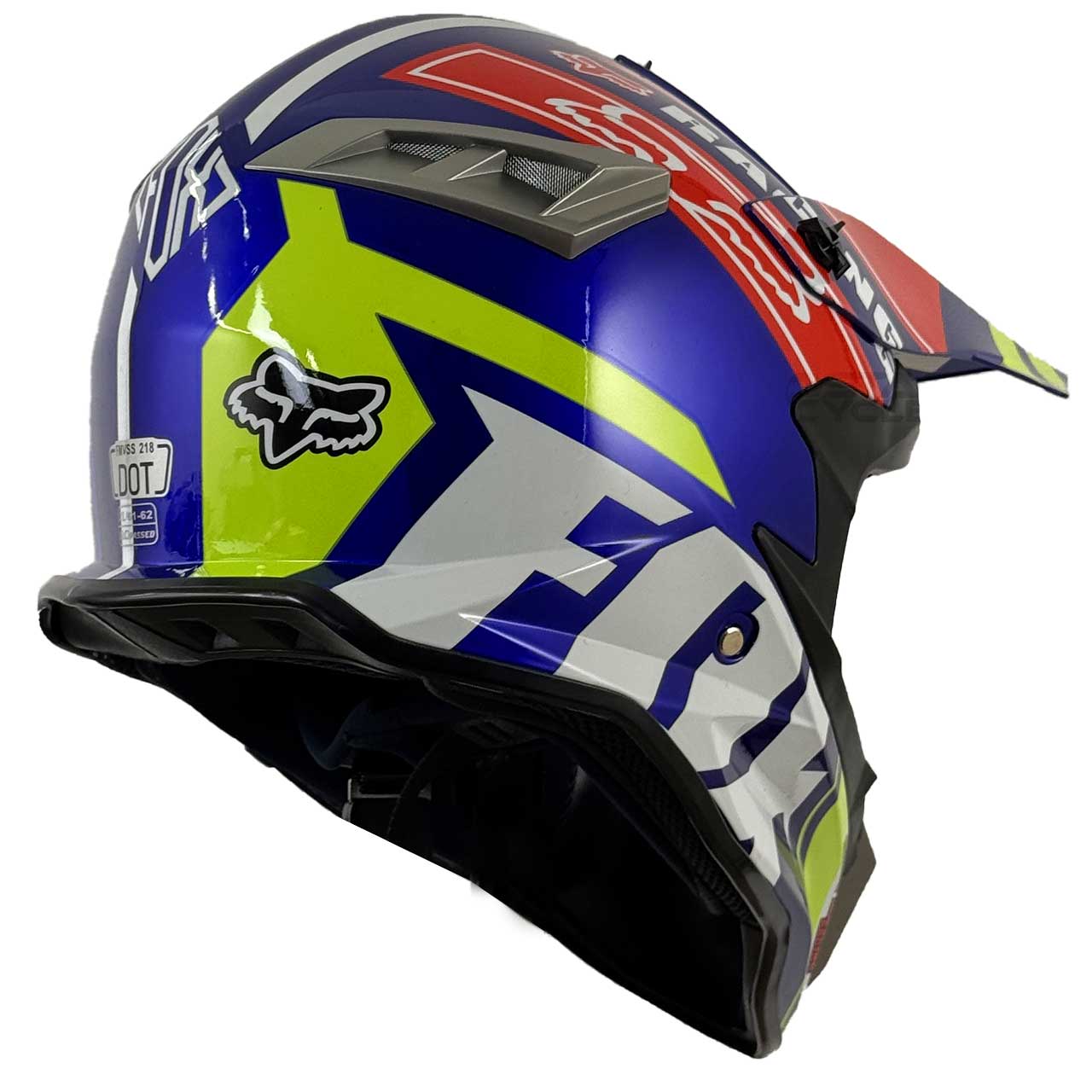 عکس کلاه کاسکت کراسی MA2 مدل FOX BLYL