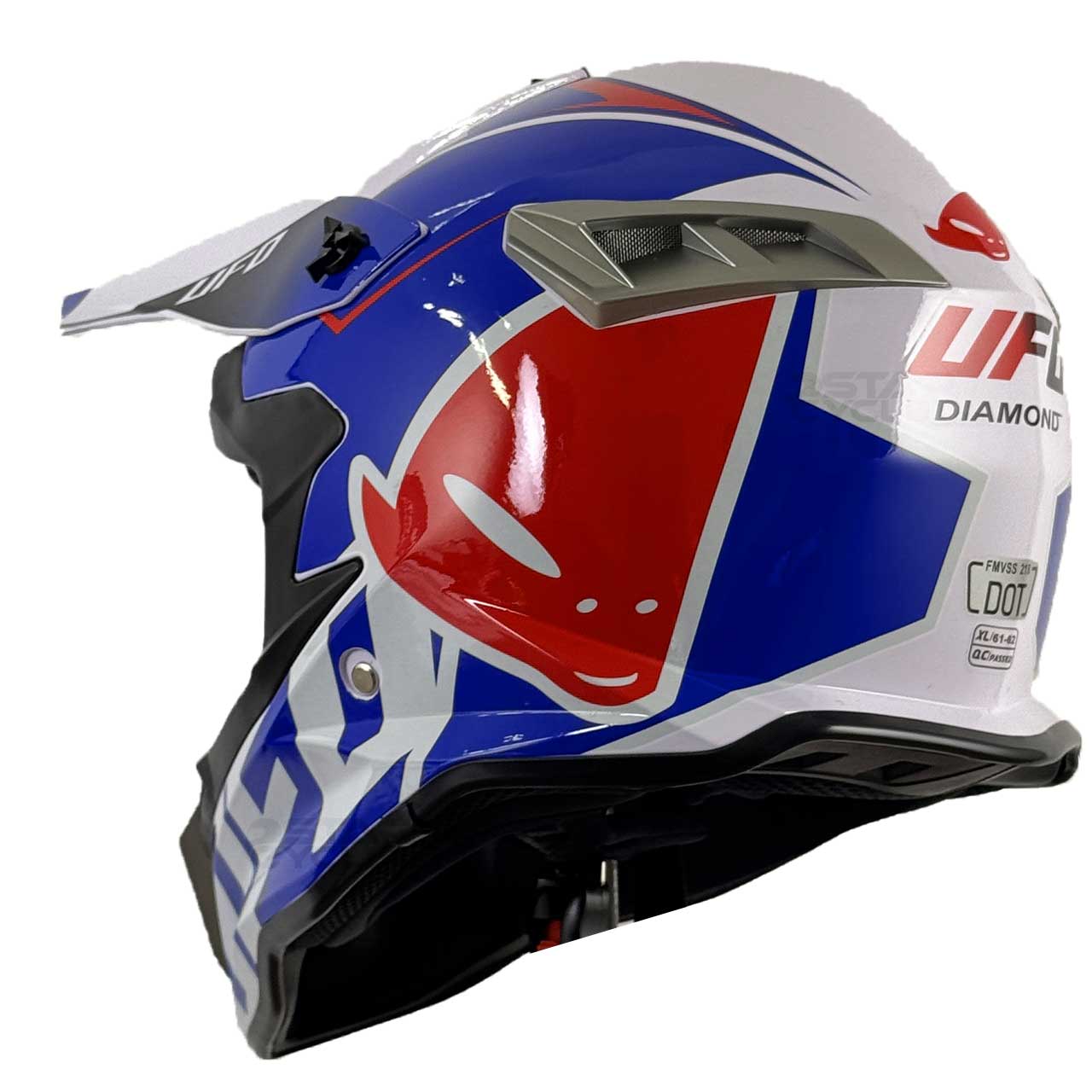 قیمت کلاه کاسکت کراسی MA2 مدل UFO BLU