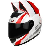 خرید کلاه کاسکت گربه‌ای نوترینوس مدل WHT RED