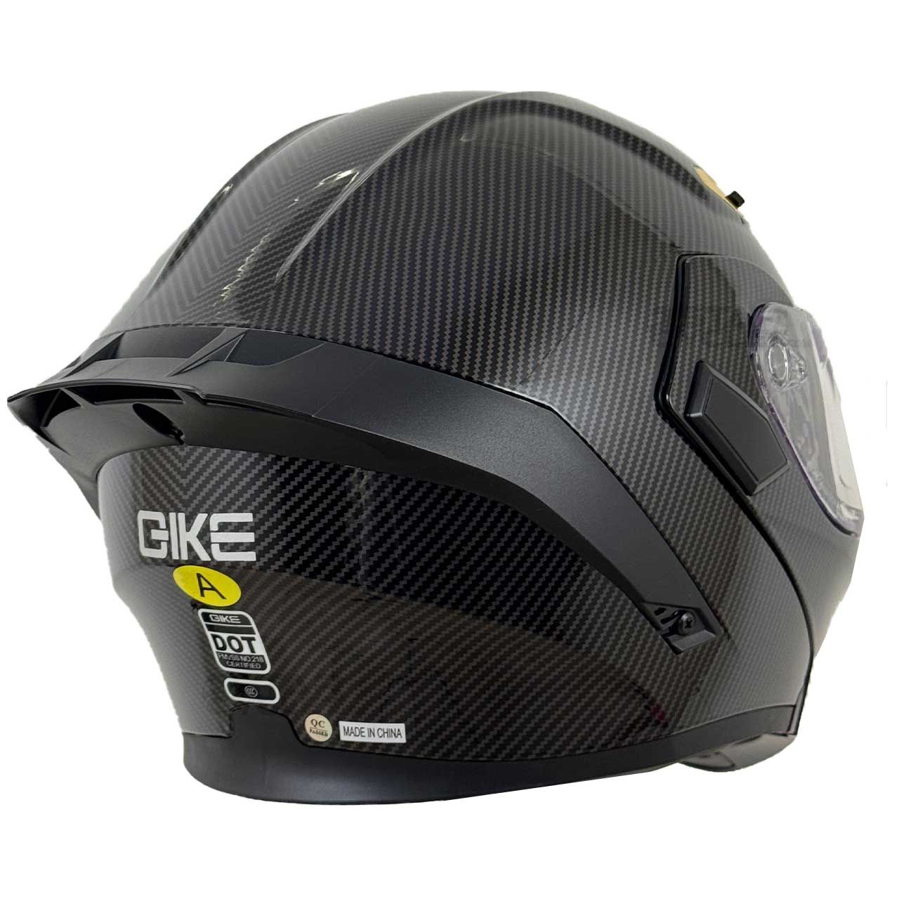 کیفیت کلاه کاسکت فک متحرک QIKE مدل CARBON