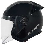 خرید کلاه کاسکت بدون فک LS2 مدل 608 SHINE-BLACK