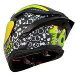 وزن کلاه کاسکت فک متحرک دسته دار QIKE مدل SIXTEEN