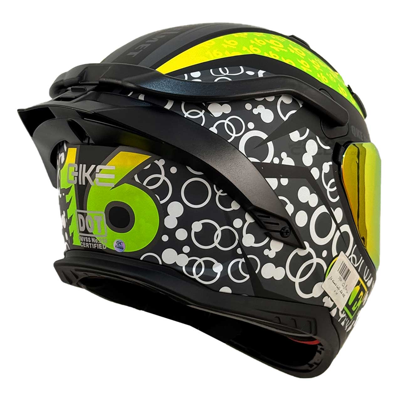 قیمت کلاه کاسکت فک متحرک دسته دار QIKE مدل SIXTEEN