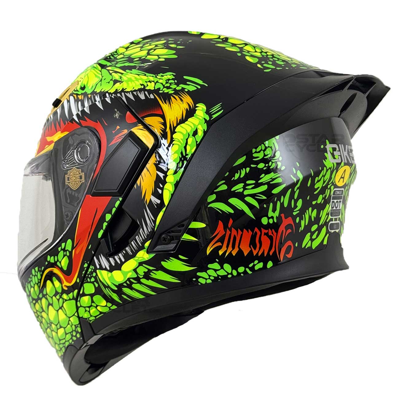 کیفیت کلاه کاسکت فک متحرک QIKE مدل GREEN