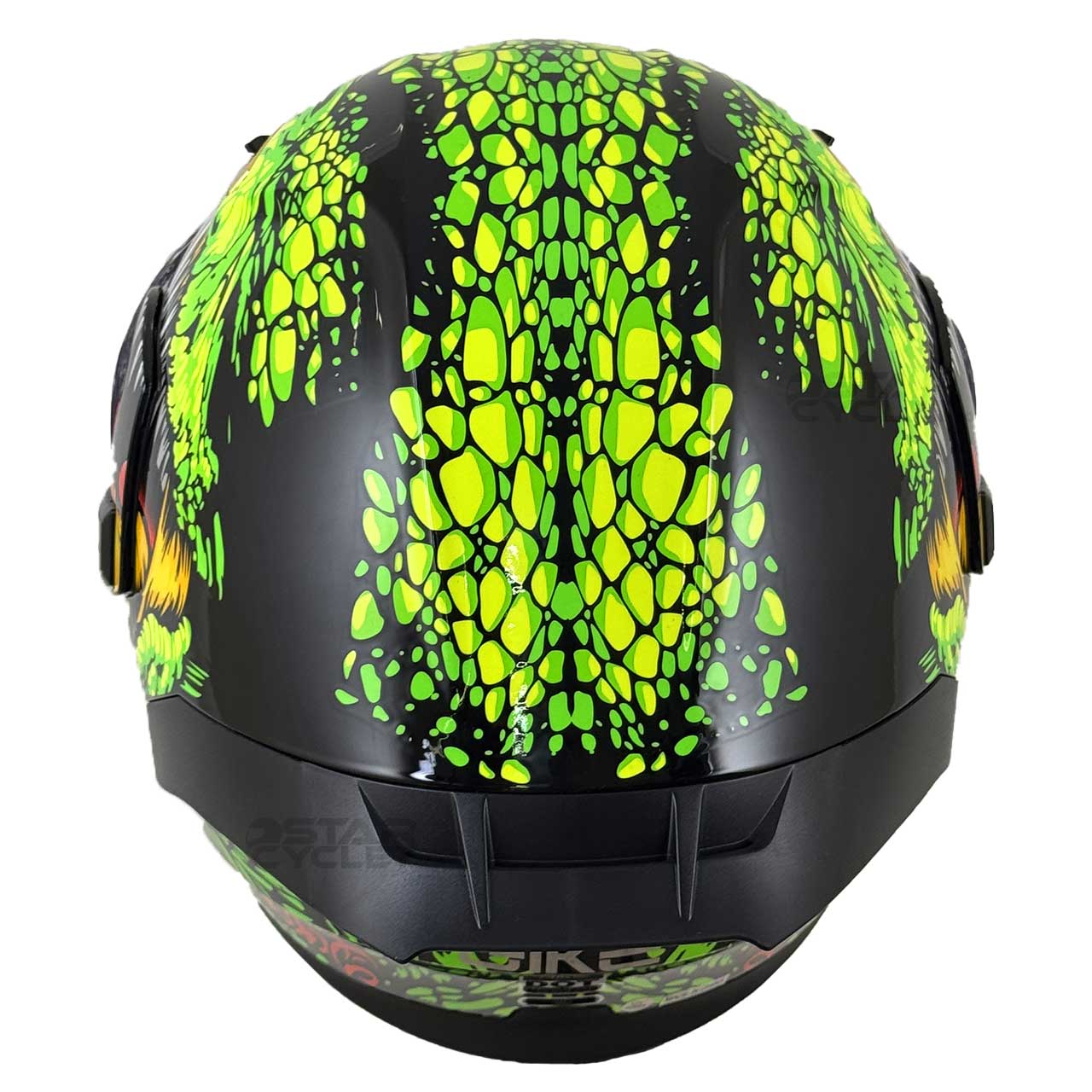 عکس کلاه کاسکت فک متحرک QIKE مدل GREEN