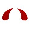 خرید شاخ کلاه کاسکت قرمز مدل H32