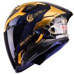 عکس کلاه کاسکت بدون فک BILMOLA مدل GUNDAM UNICORN