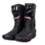 خرید بوت موتورسواری RACE RIDER مدل PINK مناسب برای بانوان