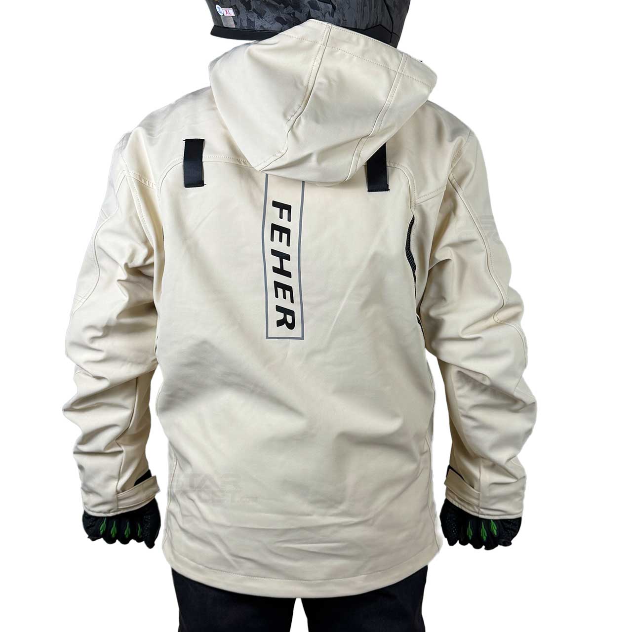 قیمت کاپشن موتور سواری FEHER مدل 543 WHITE