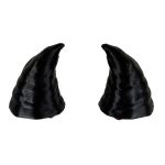 خرید شاخ کلاه کاسکت مشکی مدل H22