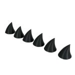 خرید شاخ کلاه کاسکت مشکی مدل H46