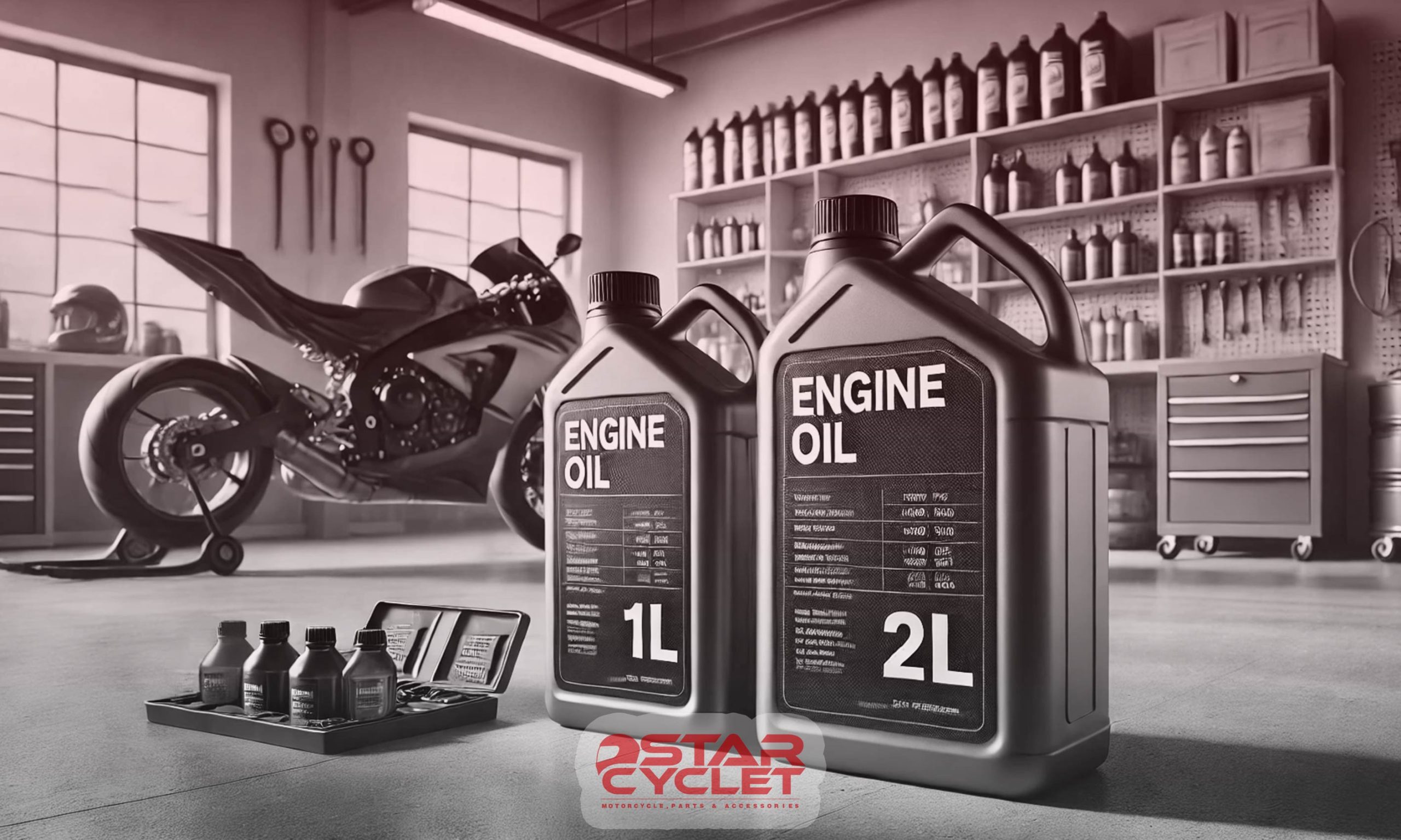 خرید جدول حجم روغن موتورسیکلت از استارسیکلت - عکس 1