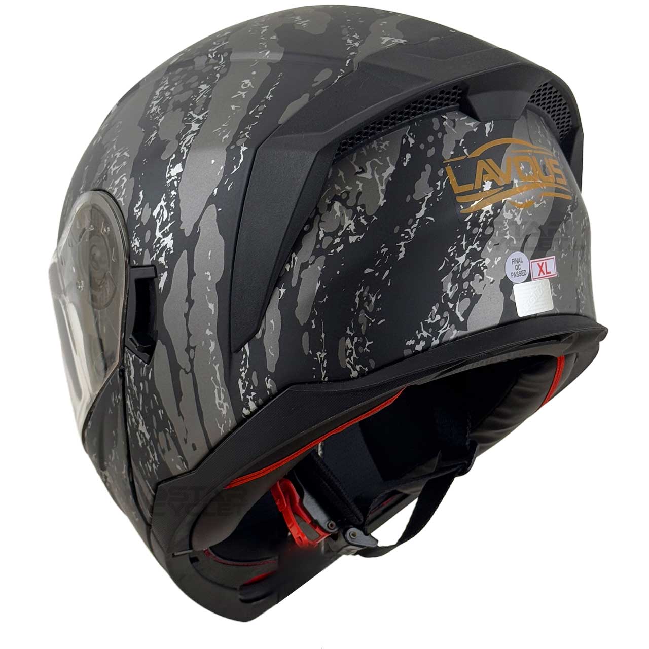 استاندارد کلاه کاسکت فک متحرک LAVOUS مدل K ARMY