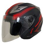 خرید کلاه کاسکت بدون فک MA2 مدل 958 MT BKRED