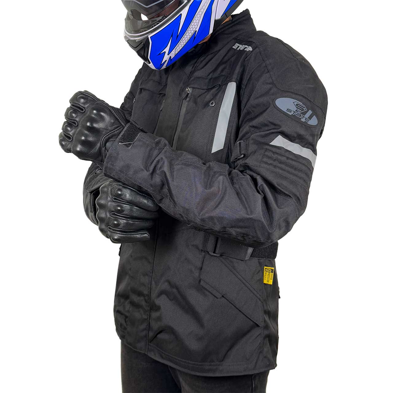 کیفیت کاپشن موتور سواری موژلار STATE مدل BLACK