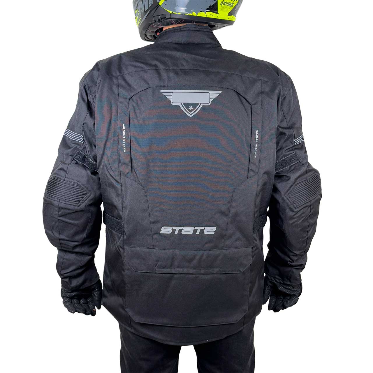 قیمت کاپشن موتور سواری تورینگ کیو STATE مدل BLACK