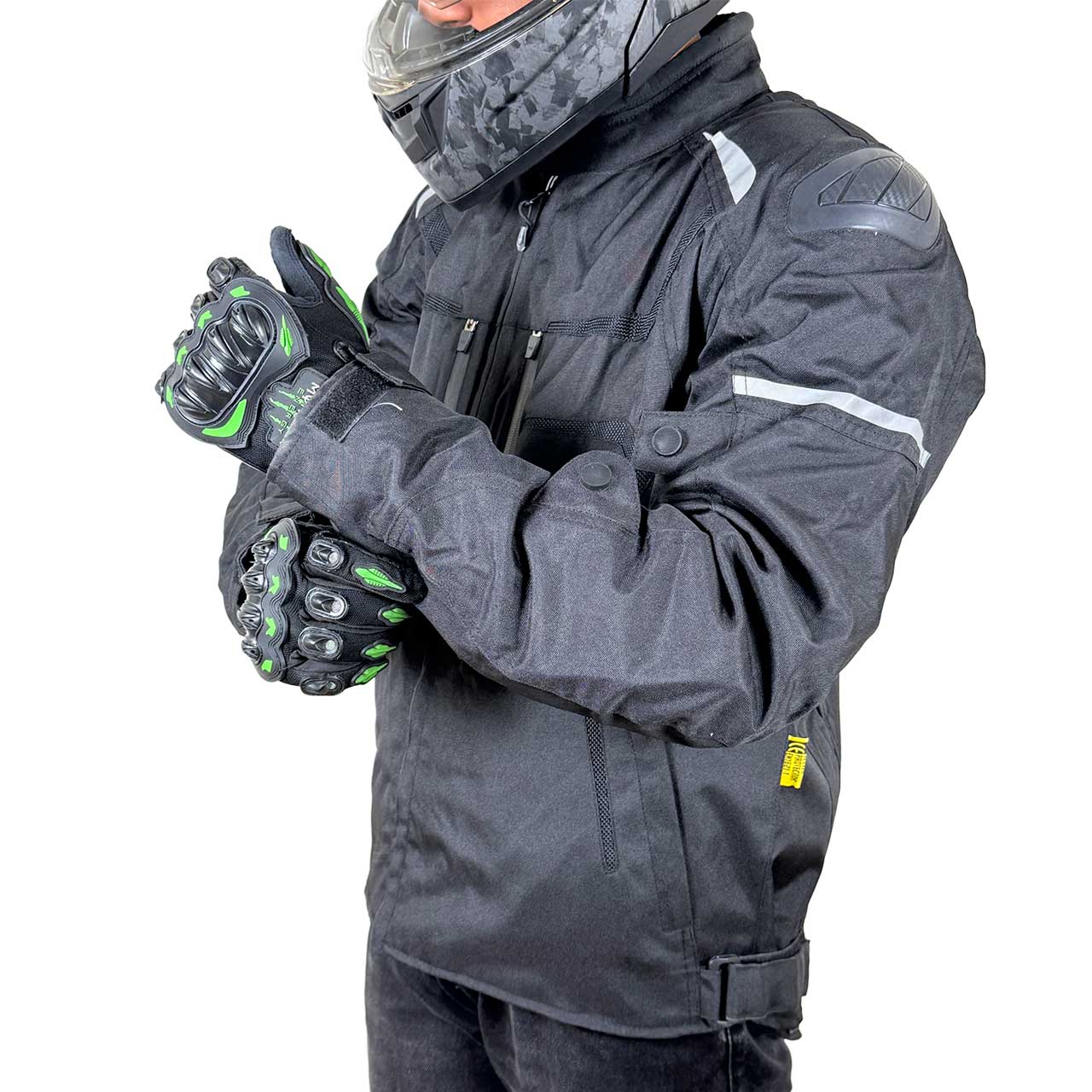 بررسی کاپشن موتور سواری دوبلین STATE مدل BLACK