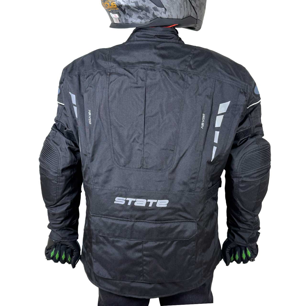 قیمت کاپشن موتور سواری پاسکو STATE مدل BLACK