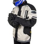 قیمت کاپشن موتور سواری موژلار STATE مدل WHITE