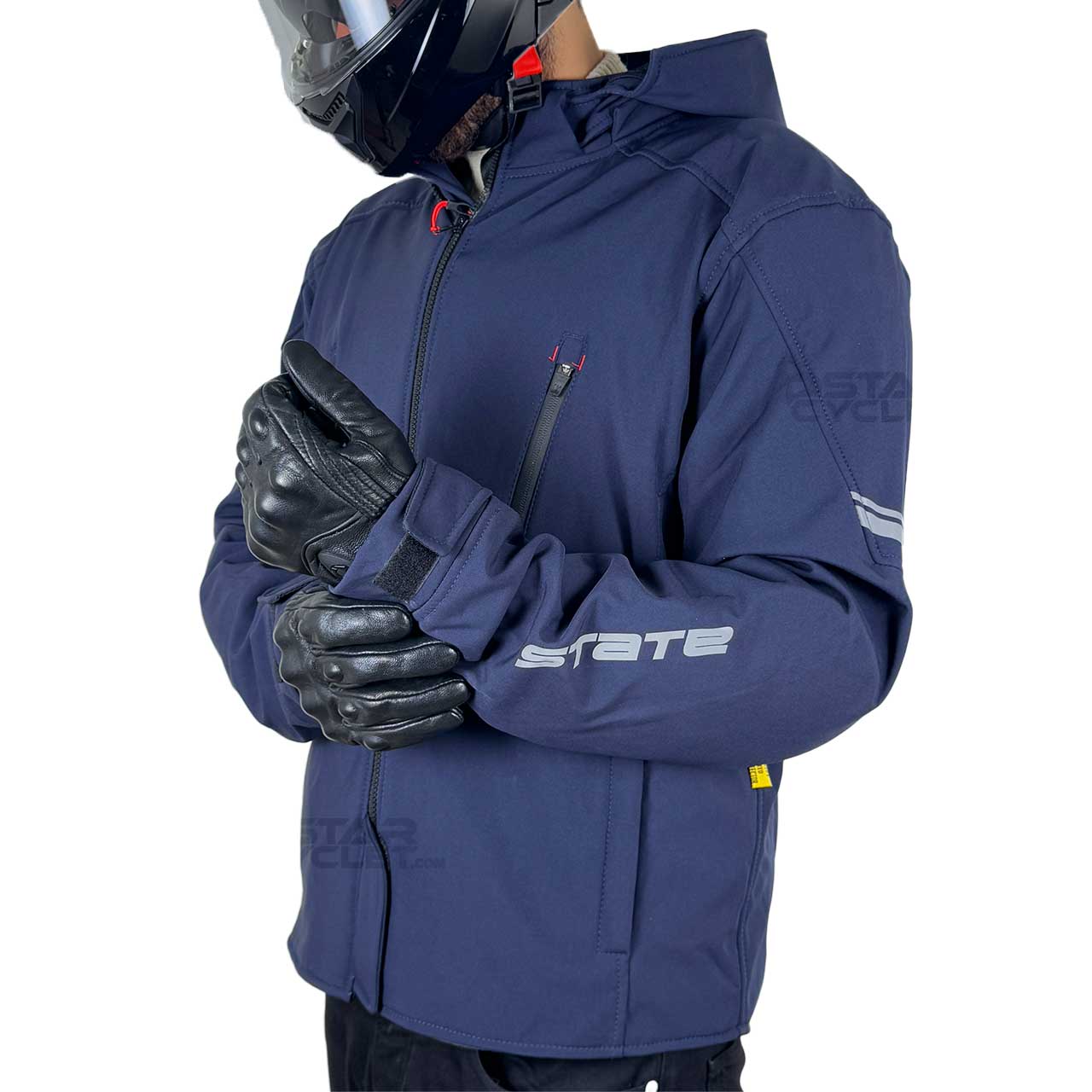 قیمت کاپشن موتور سواری دیاموند STATE مدل BLUE