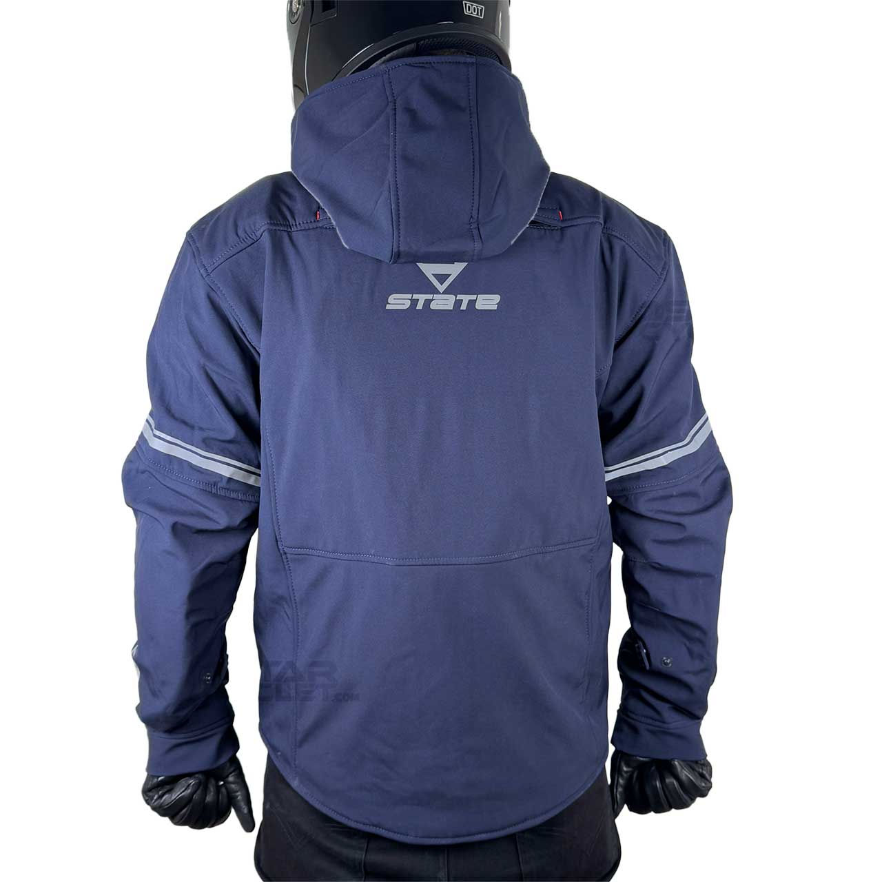 عکس کاپشن موتور سواری دیاموند STATE مدل BLUE