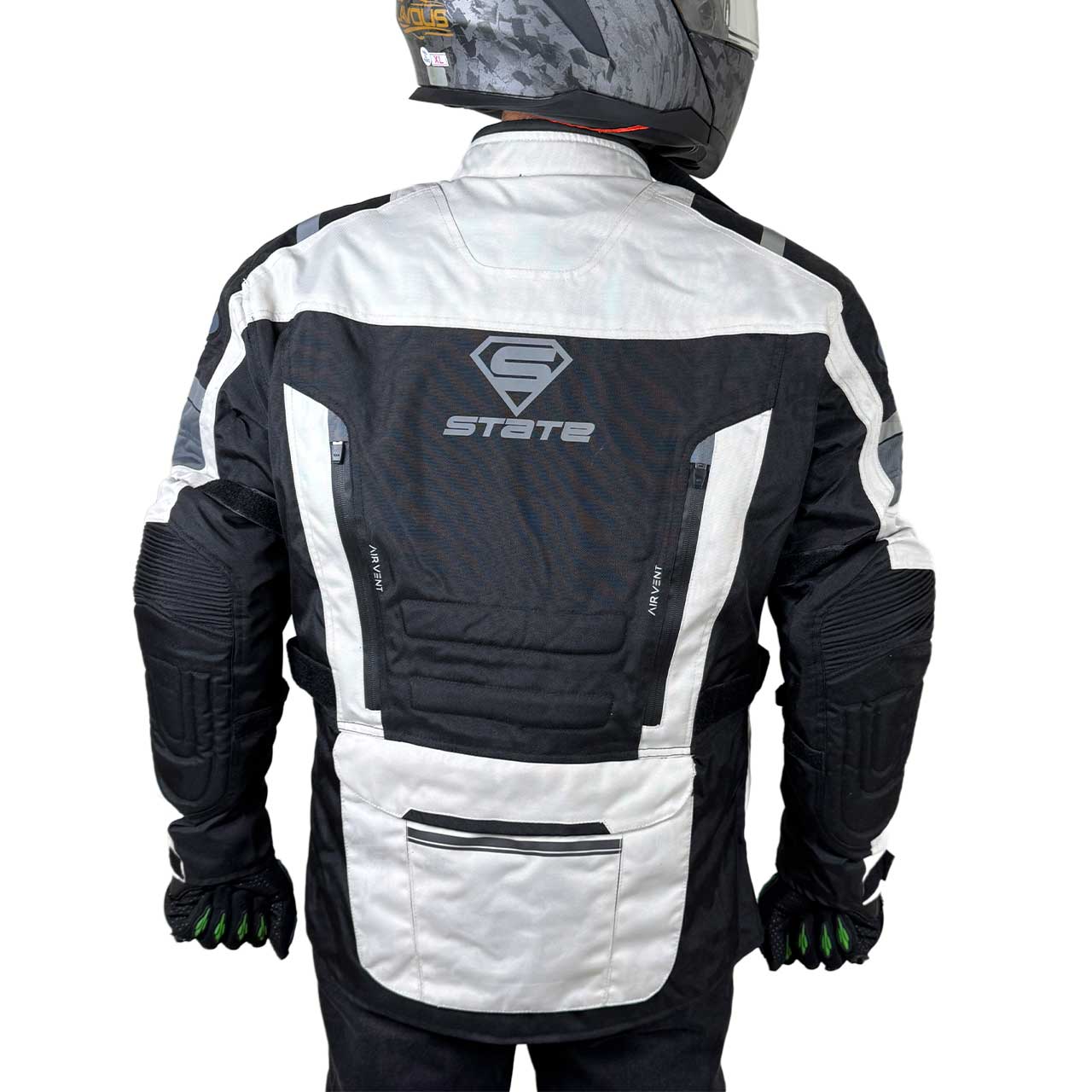 قیمت کاپشن موتور سواری تورینگ توراگ STATE مدل WHITE