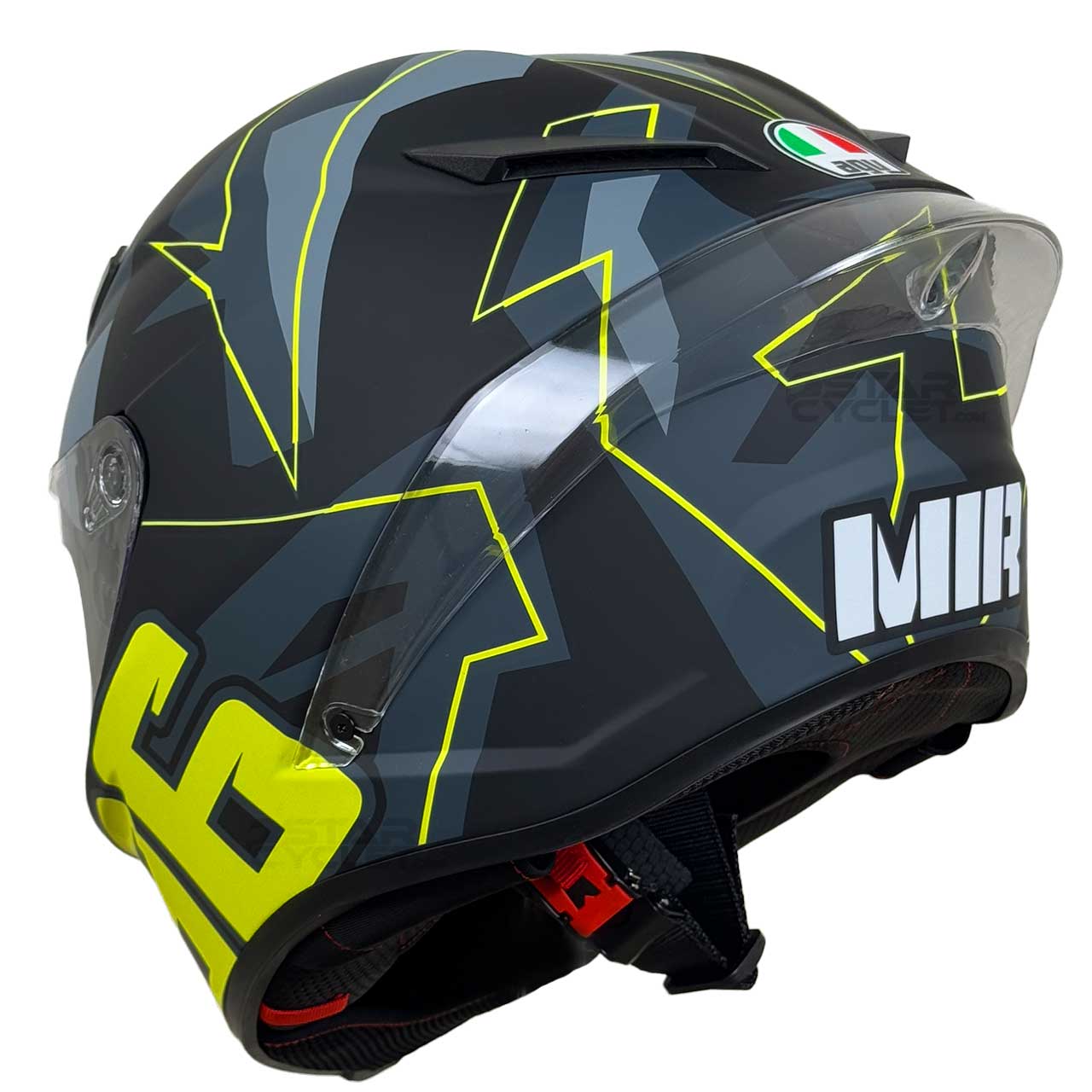 وزن کلاه کاسکت فک ثابت طرح AGV مدل MIR 36