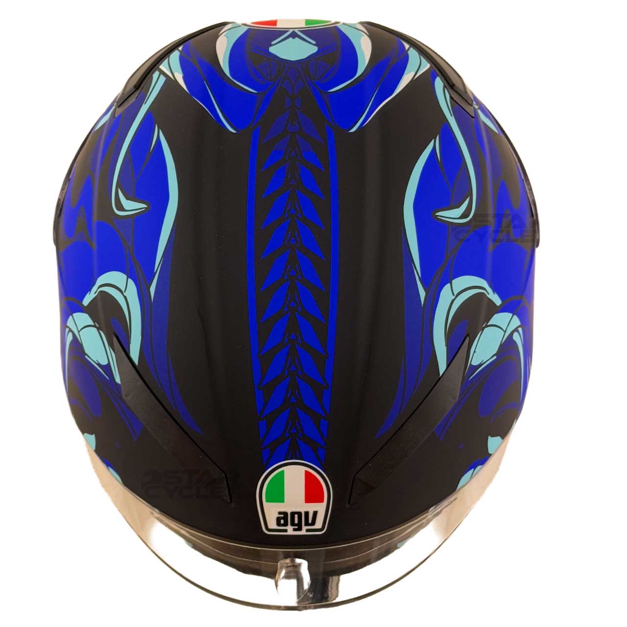 قیمت کلاه کاسکت فک ثابت طرح AGV مدل OCTA BLUE