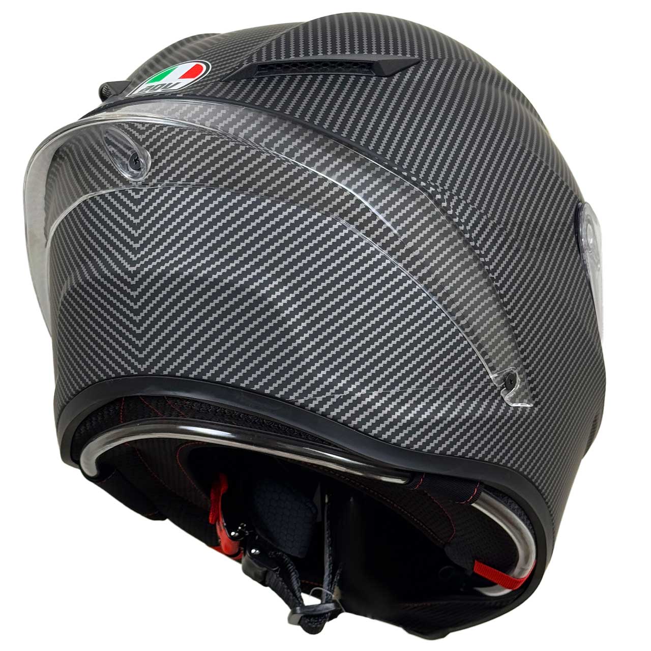 کیفیت کلاه کاسکت فک ثابت طرح AGV مدل CARBON GOLD