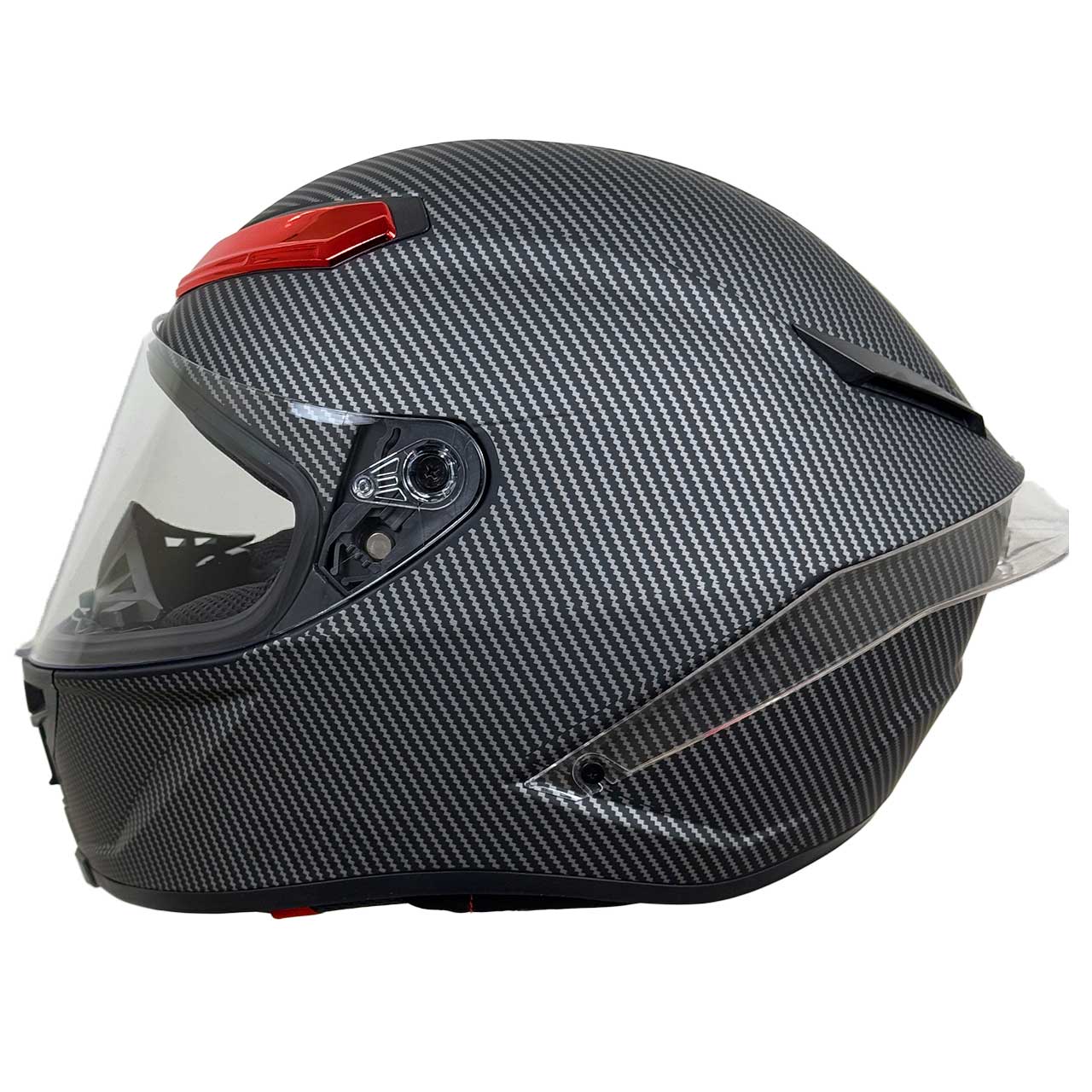 قیمت کلاه کاسکت فک ثابت طرح AGV مدل CARBON RED