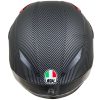 وزن کلاه کاسکت فک ثابت طرح AGV مدل CARBON RED