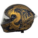 بررسی کلاه کاسکت فک ثابت طرح AGV مدل DRAGON GOLD