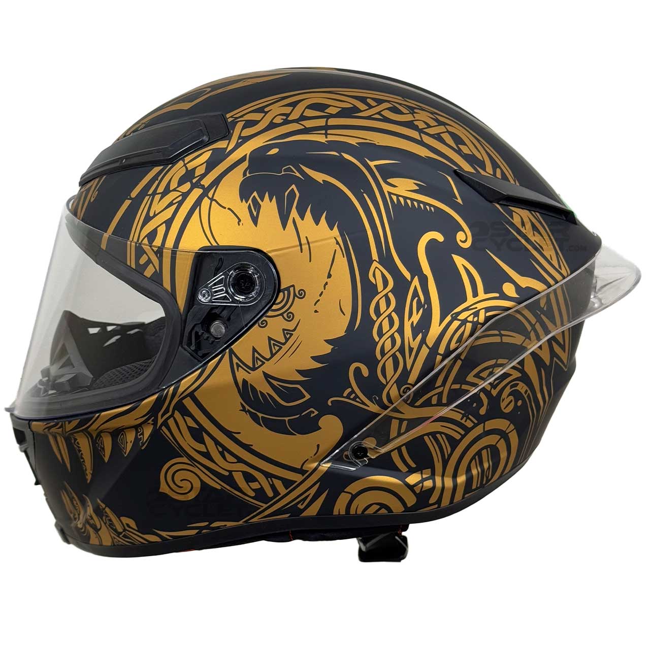 بررسی کلاه کاسکت فک ثابت طرح AGV مدل DRAGON GOLD