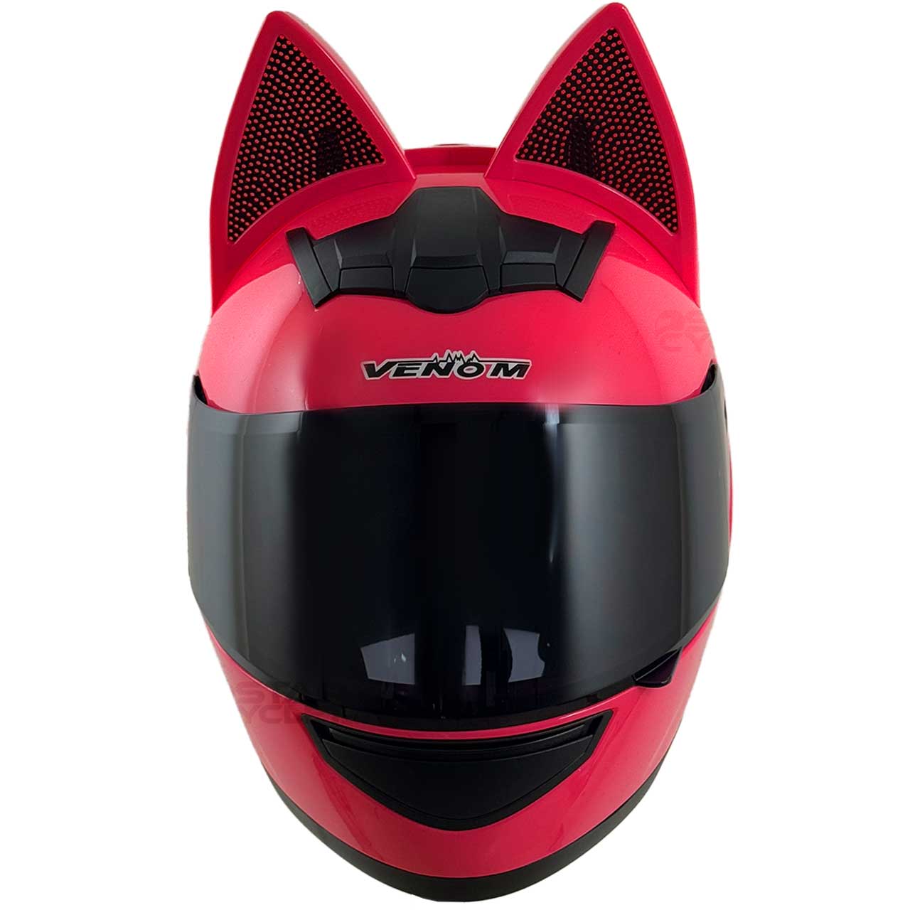 بررسی کلاه کاسکت گربه‌ای VENOME مدل PINK