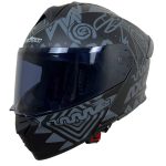 بررسی کلاه کاسکت فک متحرک VENOM مدل AXUS GREY