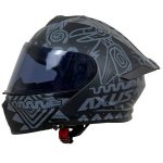 وزن کلاه کاسکت فک متحرک VENOM مدل AXUS GREY