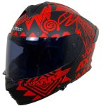 خرید کلاه کاسکت فک متحرک VENOM مدل AXUS RED