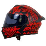 بررسی کلاه کاسکت فک متحرک VENOM مدل AXUS RED