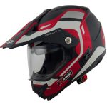 خرید کلاه کاسکت ادونچری WINS مدل RED GREY