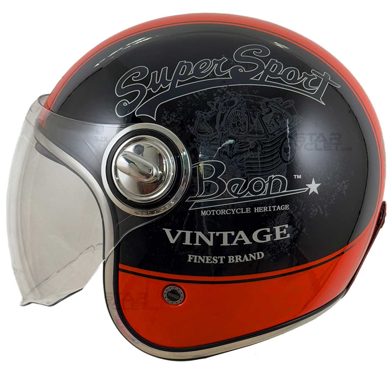 خرید کلاه کاسکت BEON مدل 108 VINTAGE